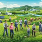 आंतरराष्ट्रीय सहकार्य: विविध लोक, महिला शेतकरी आणि स्वयंसेवक शाश्वत भविष्यासाठी एकत्र काम करत आहेत.