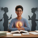 आत्मस्विकृती स्पर्धा परीक्षा तयारी करणाऱ्या विद्यार्थ्यासाठी आंतरिक शांतता आणि आत्मविश्वासाचे प्रतीक