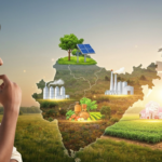 महाराष्ट्रात रोजगार निर्मितीसाठी स्थानिक उद्योगांना प्रोत्साहन देणारे दृश्य | A scene promoting local industries for job creation in Maharashtra.